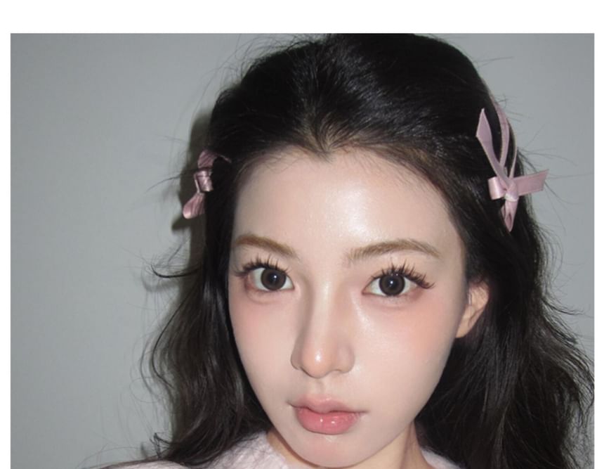 Ribbon Hair Set Clip