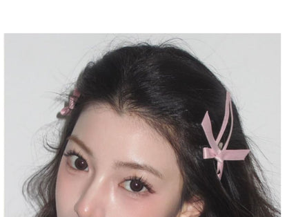 Ribbon Hair Set Clip