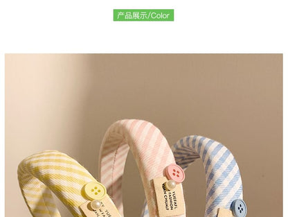 Headband Thick Striped