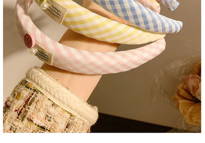 Headband Thick Striped