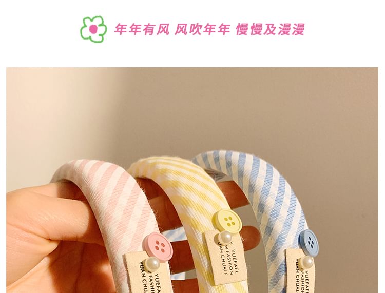 Headband Thick Striped