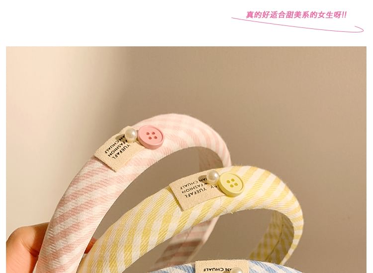 Headband Thick Striped