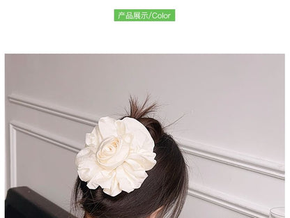 Floral Clamp Hair