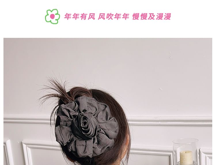 Floral Clamp Hair
