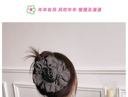 Floral Clamp Hair