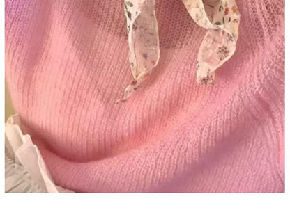 Floral Print Neckerchief