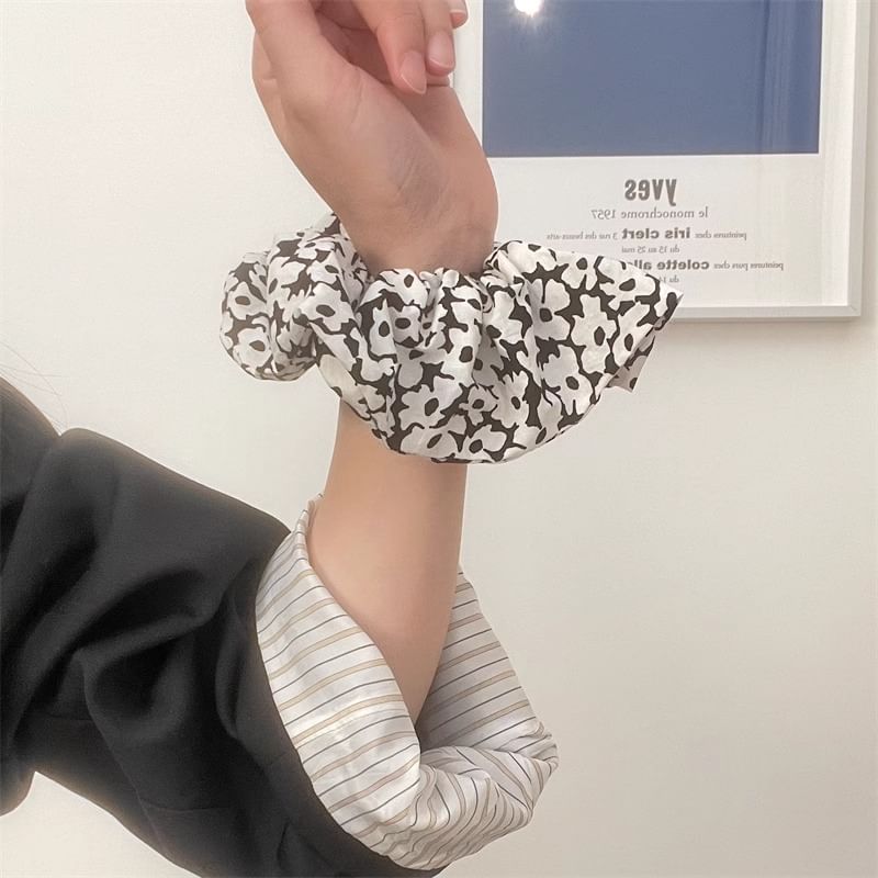 Print Scrunchie Floral
