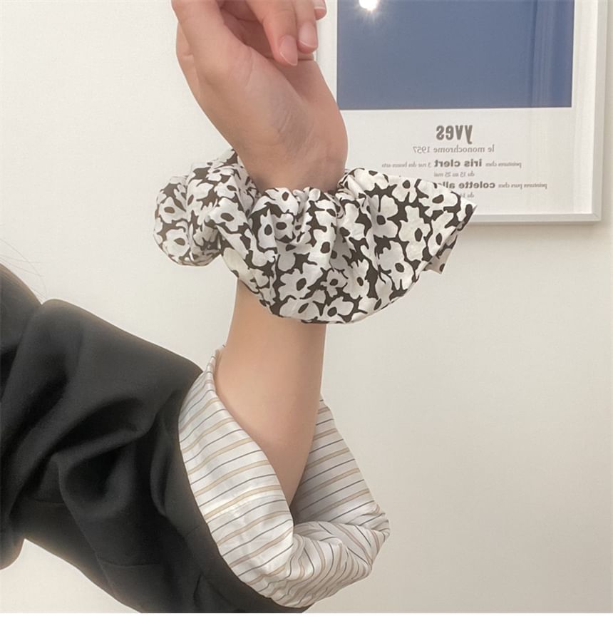 Print Scrunchie Floral