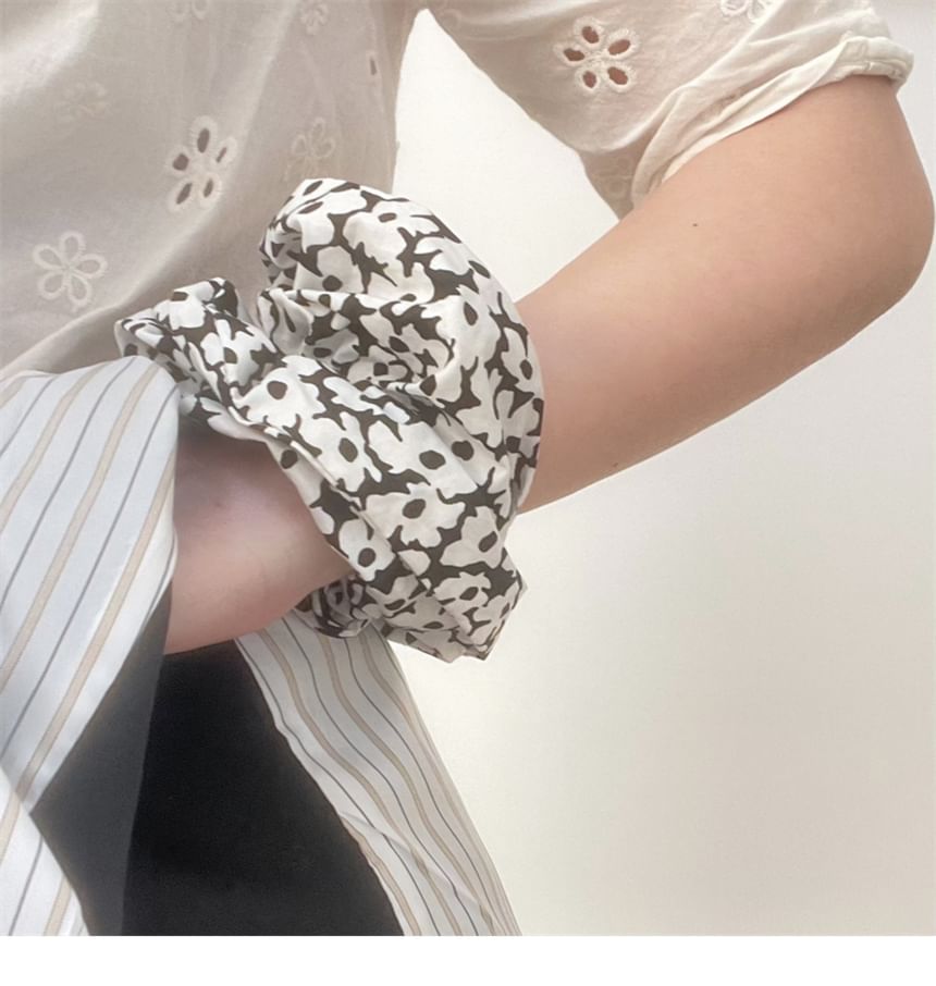 Print Scrunchie Floral