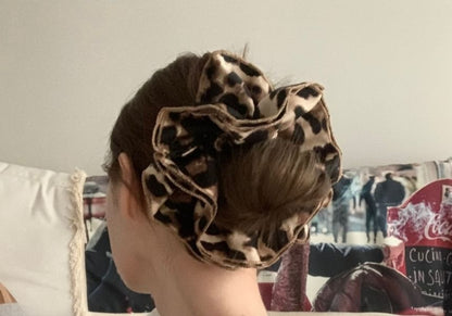 Scrunchie Leopard Print