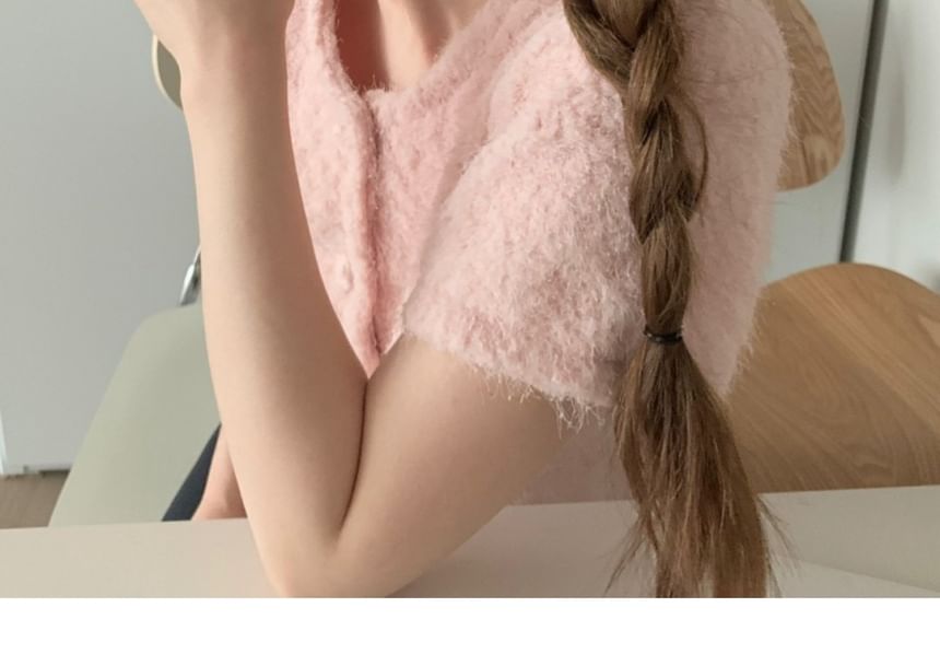 Padded Scrunchie Plaid