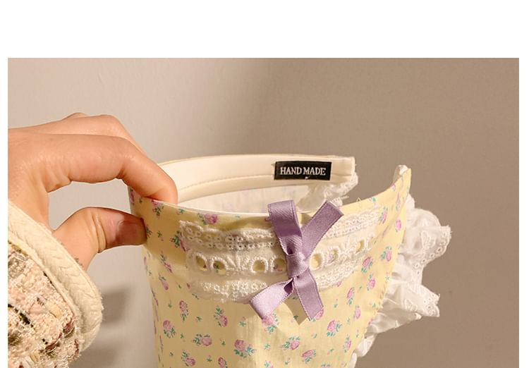 Bow Headband with Headscarf