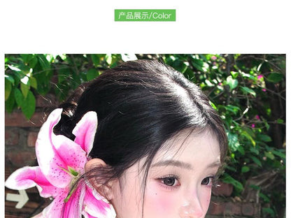Hair Lily Clip