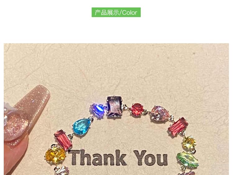 Bracelet Geometric Rhinestone