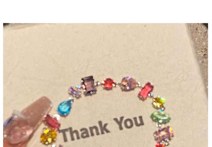 Bracelet Geometric Rhinestone