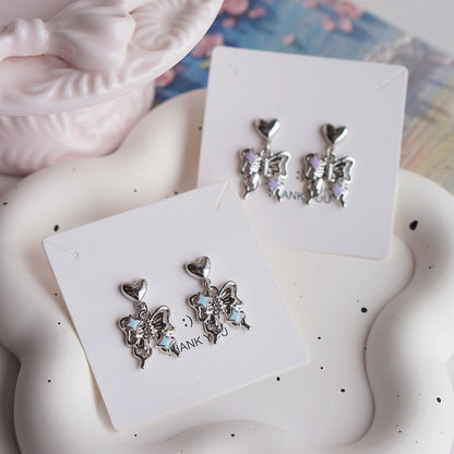 Clip-On Earring Drop / Butterfly