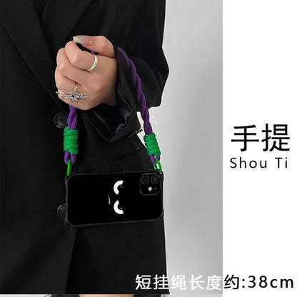 Case Lanyard Phone / Set Strap Eye Cartoon