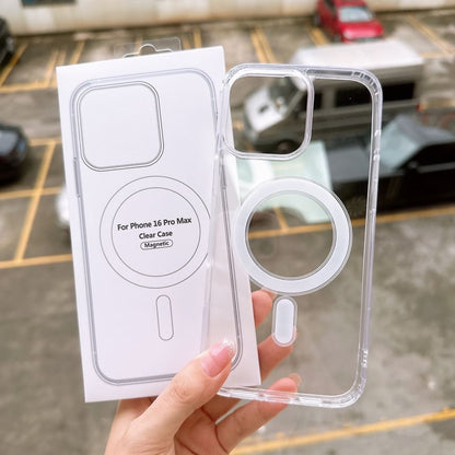 with (Compatible MagSafe) Case Phone Magnetic Transparent