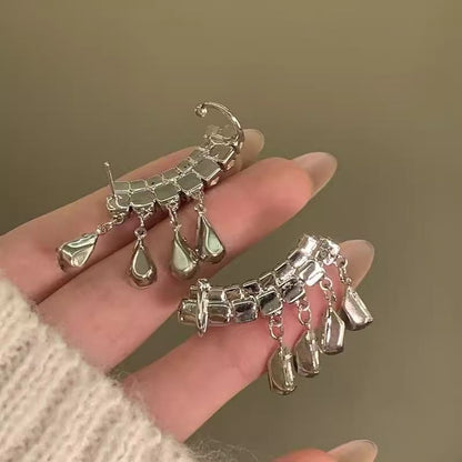 Earring Rhinestone CZ Climber