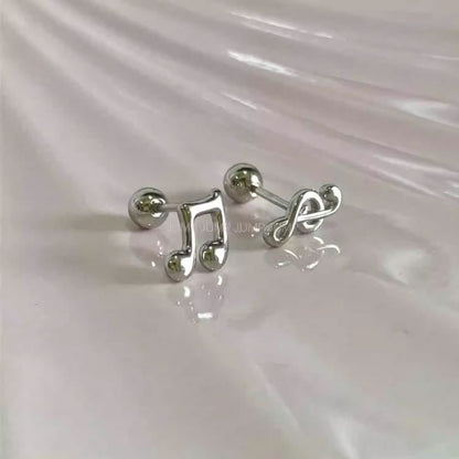 Note Stud Music Earring
