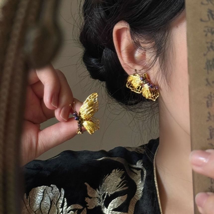 Butterfly Earring Drop