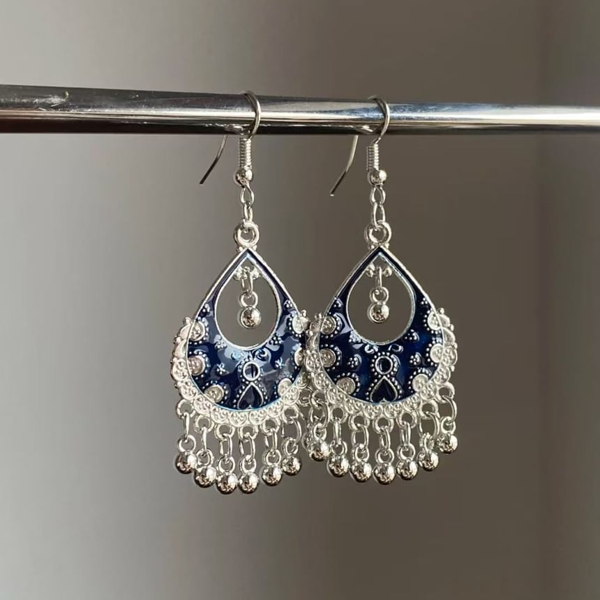Chandelier Alloy Earring Fringed