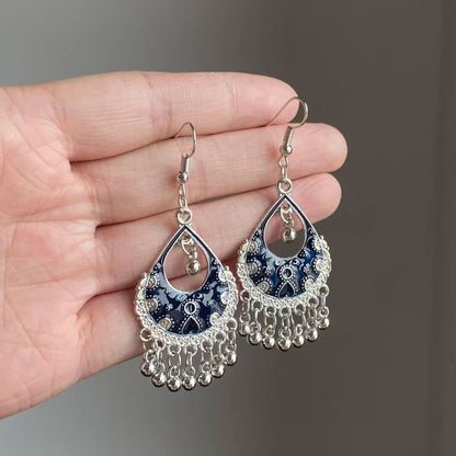 Chandelier Alloy Earring Fringed