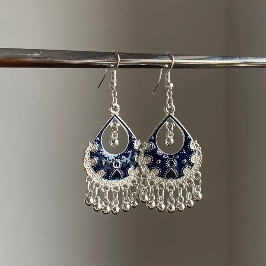 Chandelier Alloy Earring Fringed