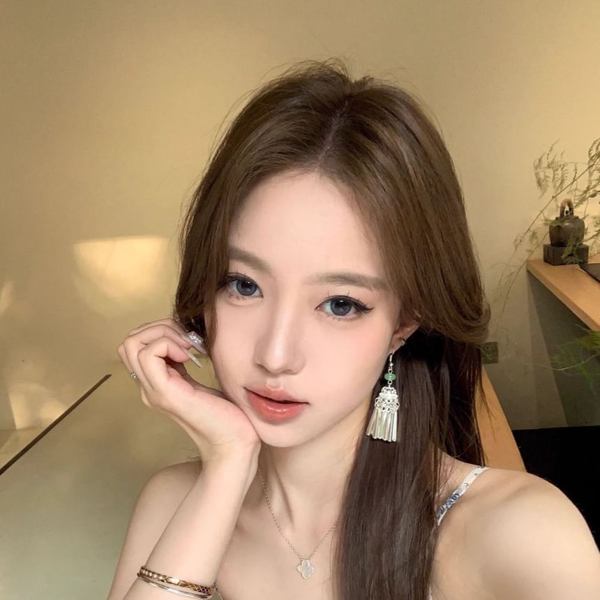 Fringed Earring Alloy Dangle