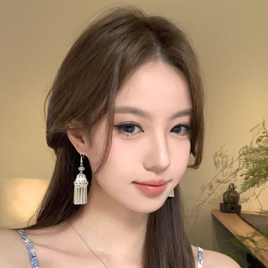 Fringed Earring Alloy Dangle