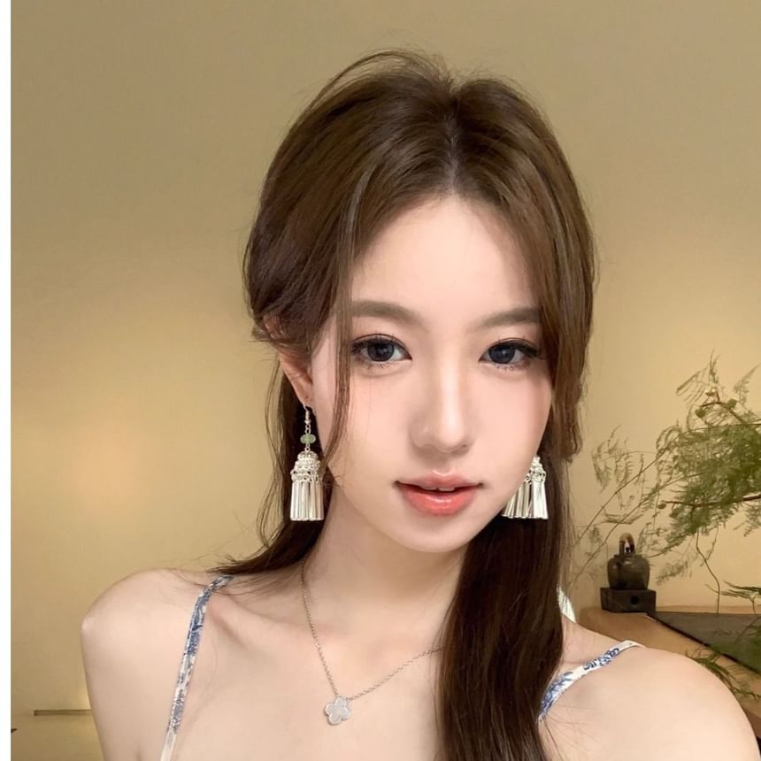 Fringed Earring Alloy Dangle