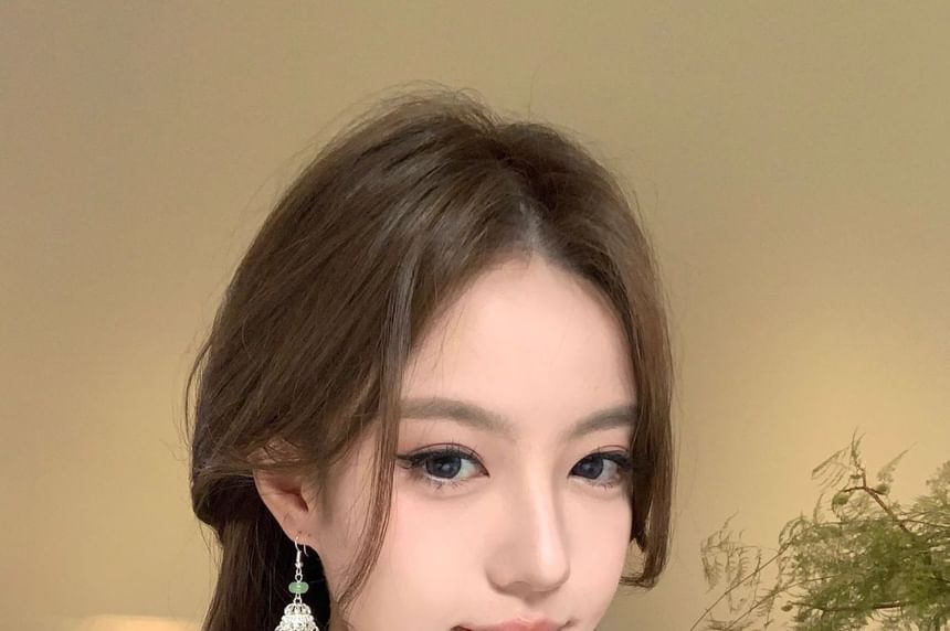 Fringed Earring Alloy Dangle