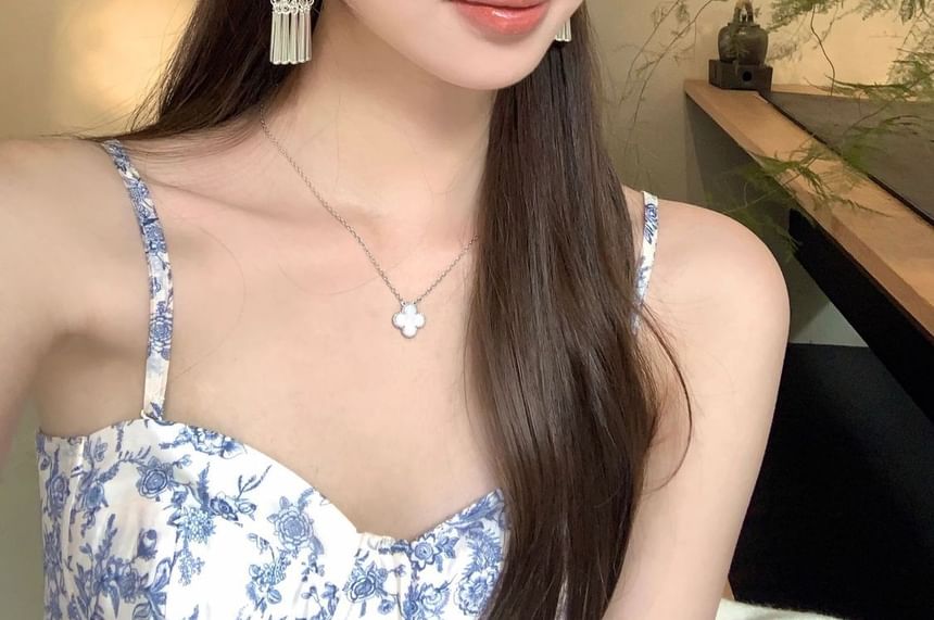 Fringed Earring Alloy Dangle