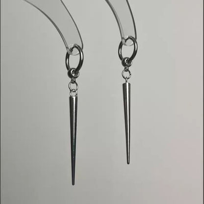 Cone Alloy Dangle Earring