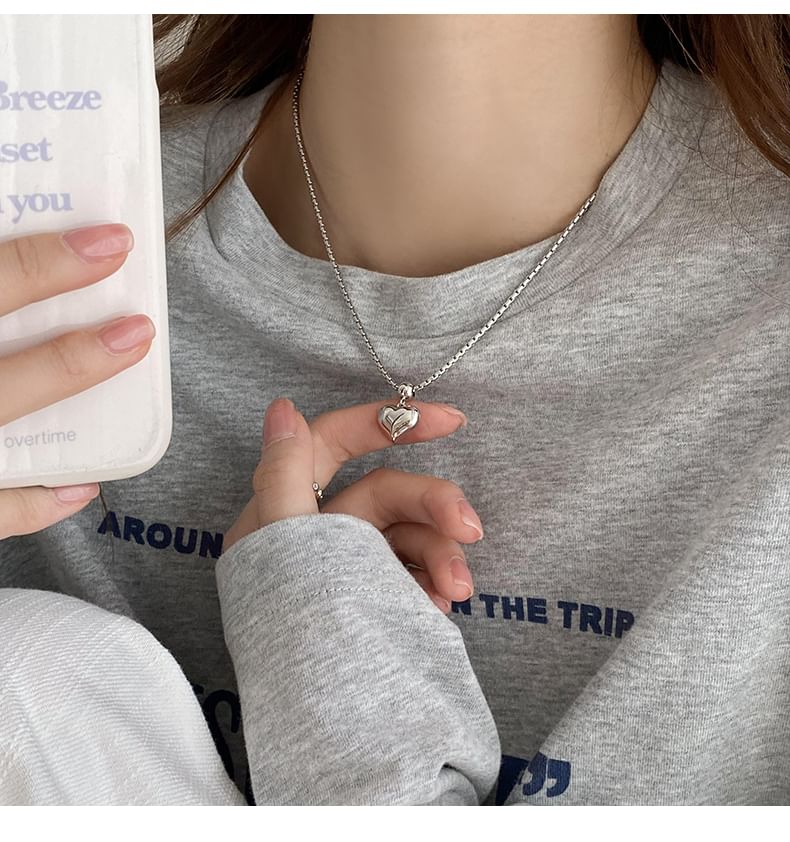 Necklace Heart Alloy Pendant