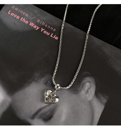 Necklace Heart Alloy Pendant