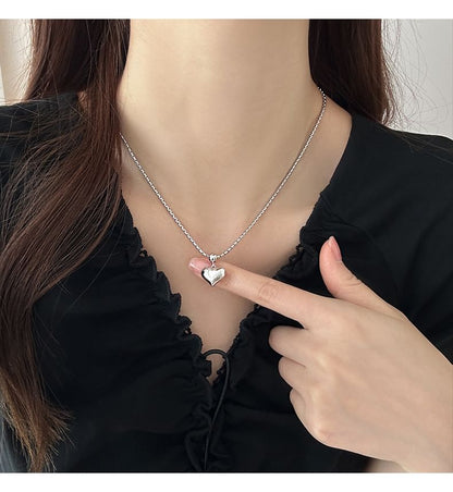 Necklace Heart Alloy Pendant