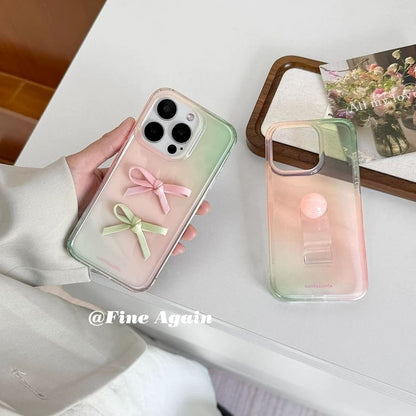 Phone / Ribbon Strap Case Finger