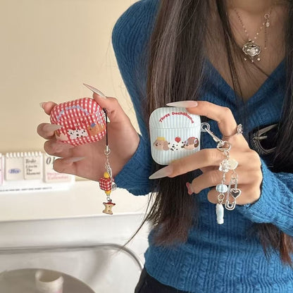 Plaid AirPods Apple Skin Earphone Case Pro Dog /