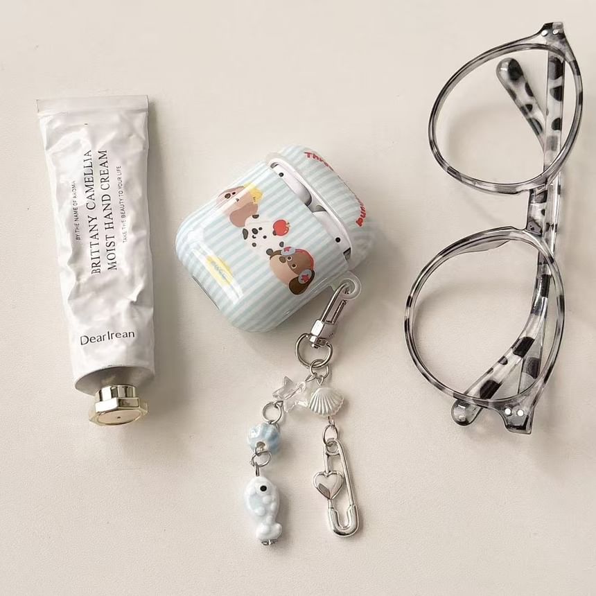 Plaid AirPods Apple Skin Earphone Case Pro Dog /