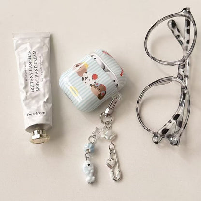 Plaid AirPods Apple Skin Earphone Case Pro Dog /