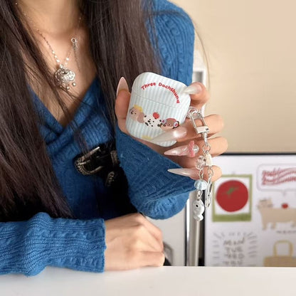 Plaid AirPods Apple Skin Earphone Case Pro Dog /