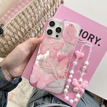 Phone Floral Set Strap Case /