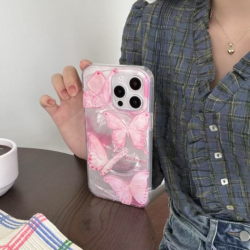 Phone Floral Set Strap Case /