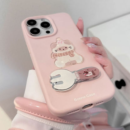Case Cat Phone / Fork Set Stand