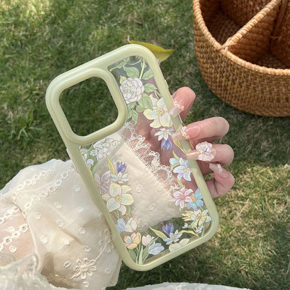 Floral Transparent Phone Case