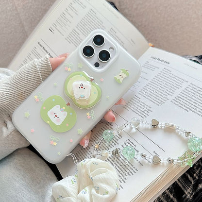 Apple Case Rotatable Strap Decoration Adhesive Dog Set Phone /