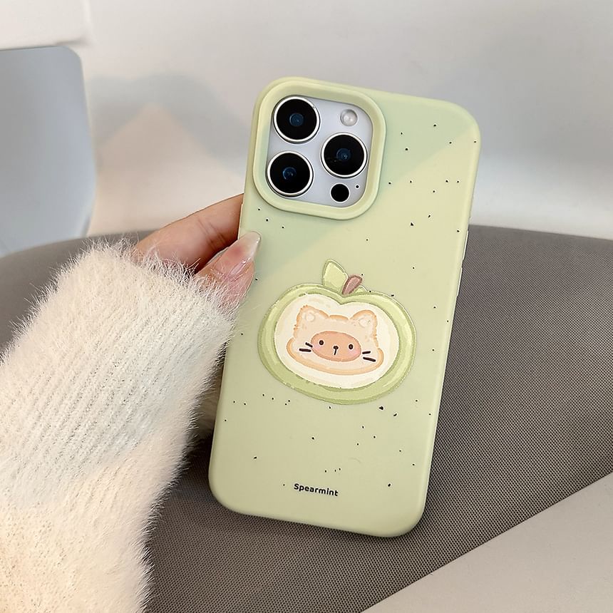 Cat Strap Bead Set Phone Case / Print