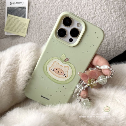 Cat Strap Bead Set Phone Case / Print