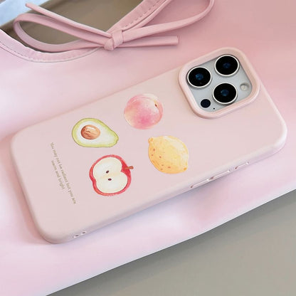 Fruit Bead Phone Print Set / Case Strap